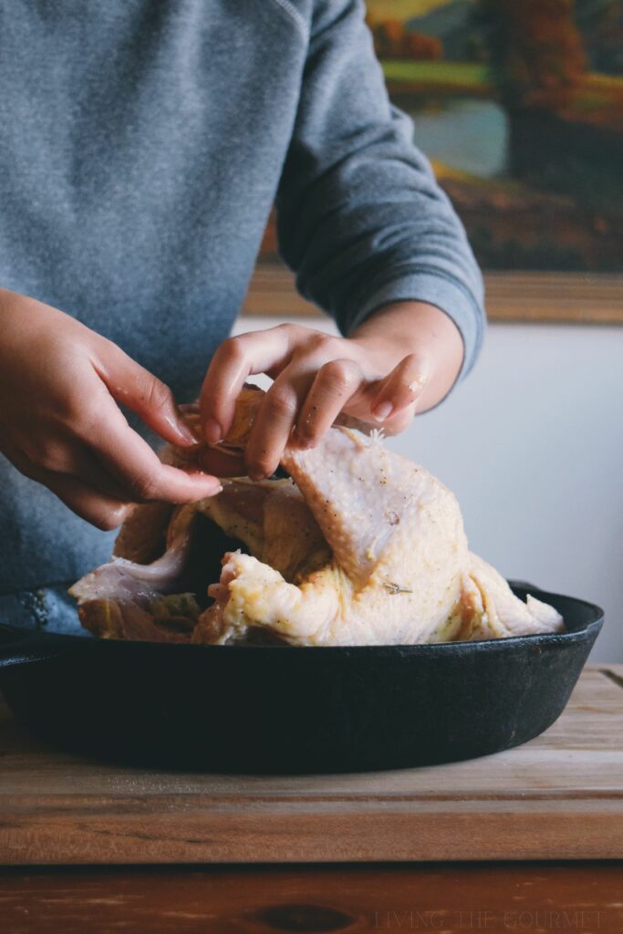 Garlic and Basil Roast Chicken