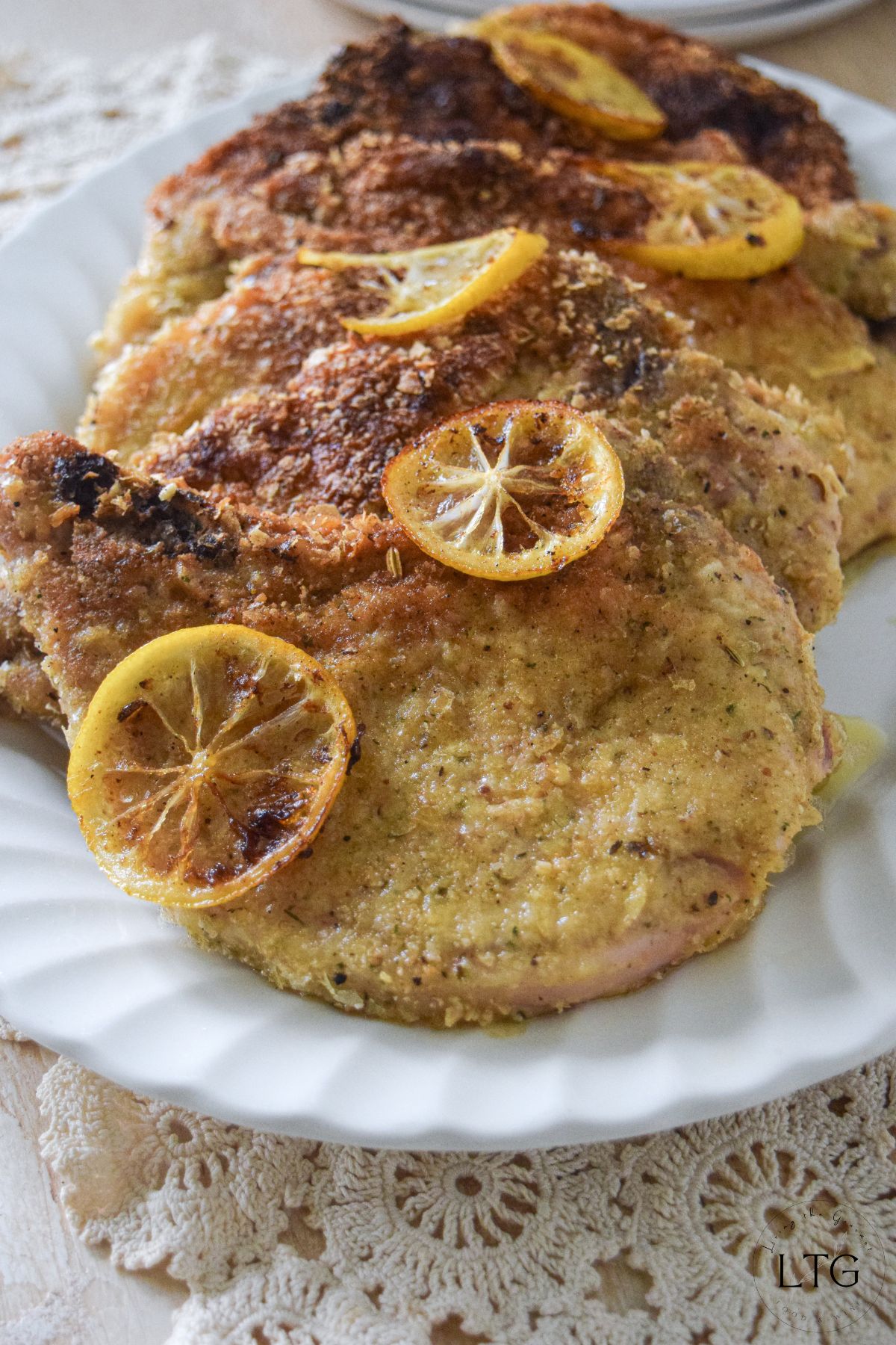 Pan Fried Pork Chops with Fennel and Garlic