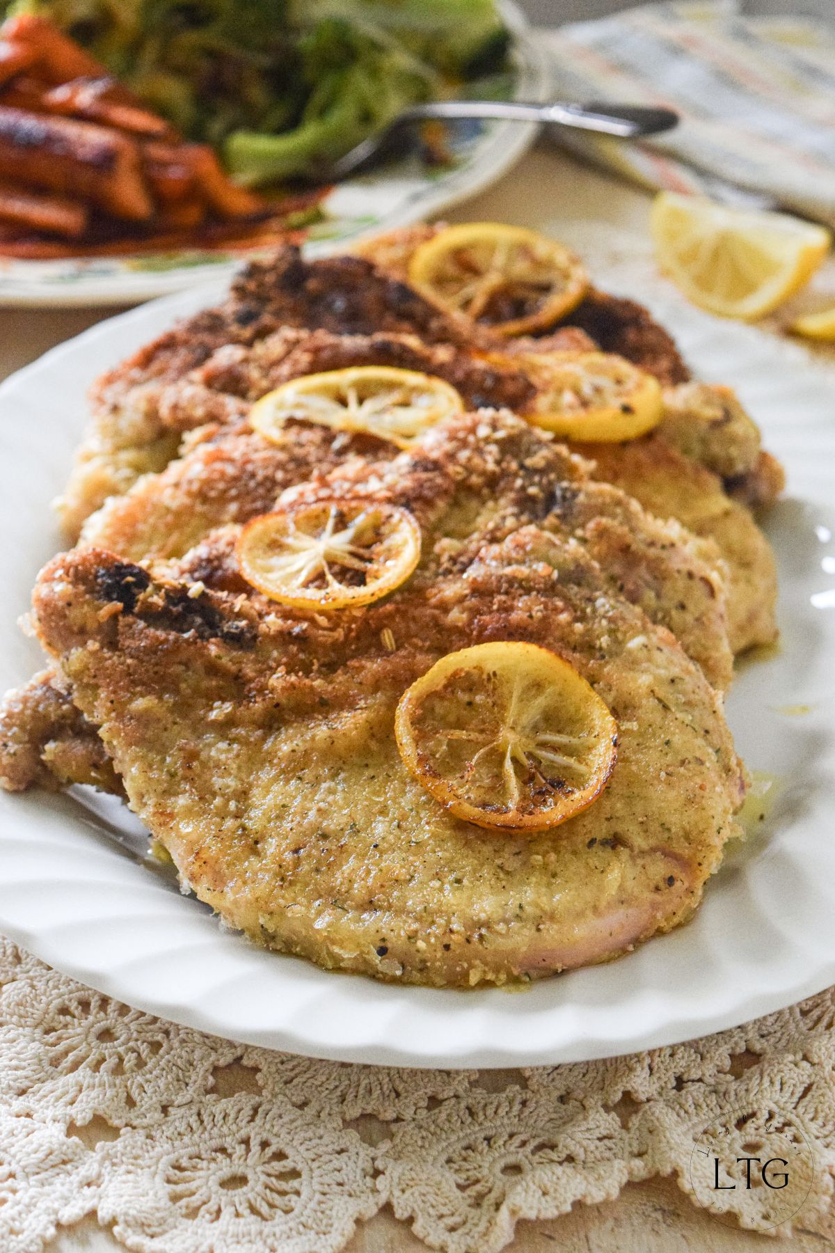 Pan Fried Pork Chops with Fennel and Garlic