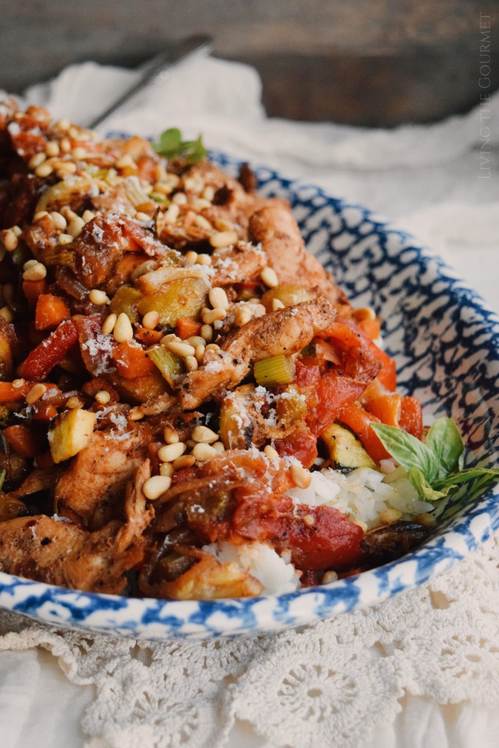 Grilled Chicken and Arborio Rice Living The Gourmet