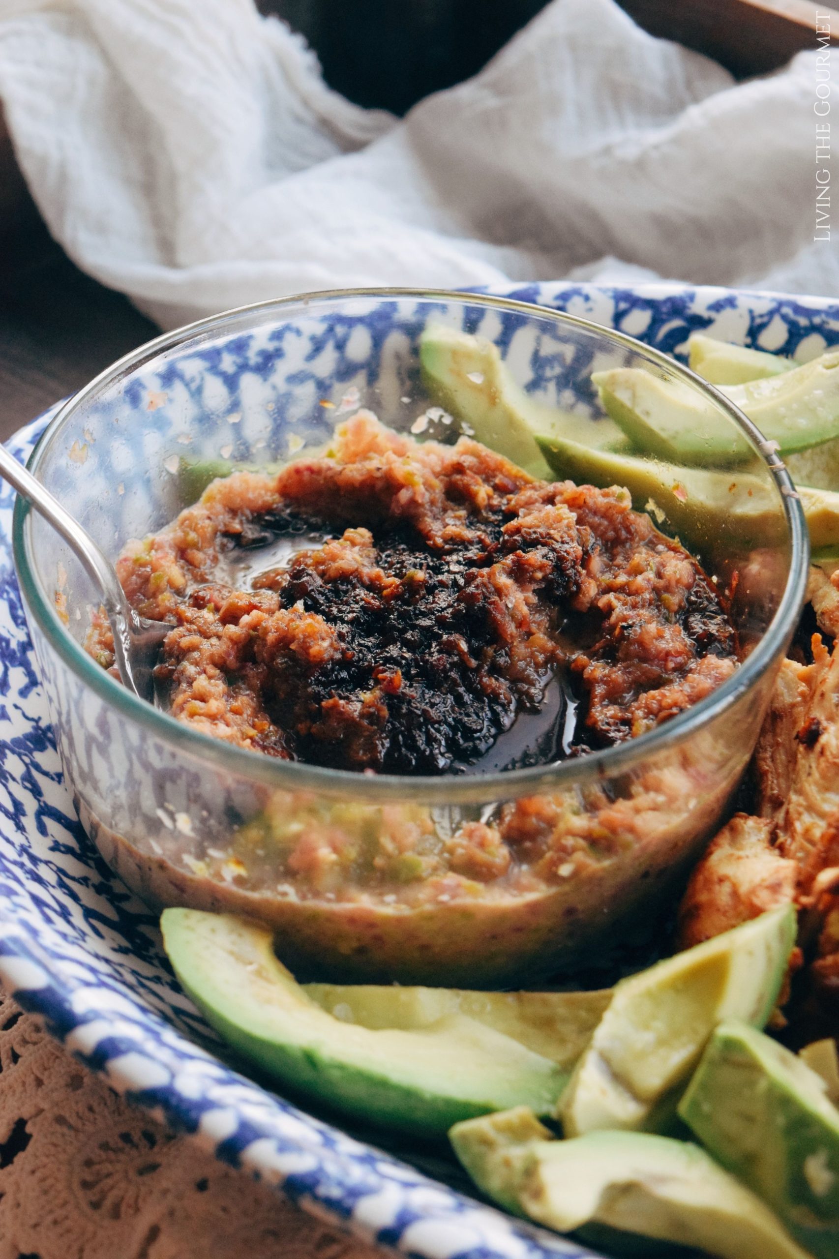 Cuban Chicken Strips and Vegetable Chutney - Living The Gourmet