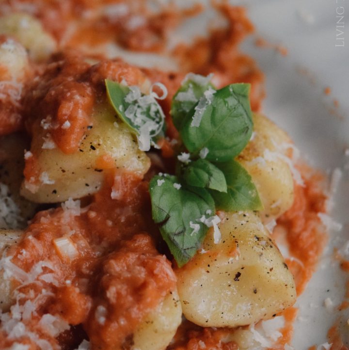 Ricotta Gnocchi Alla Vodka Living The Gourmet