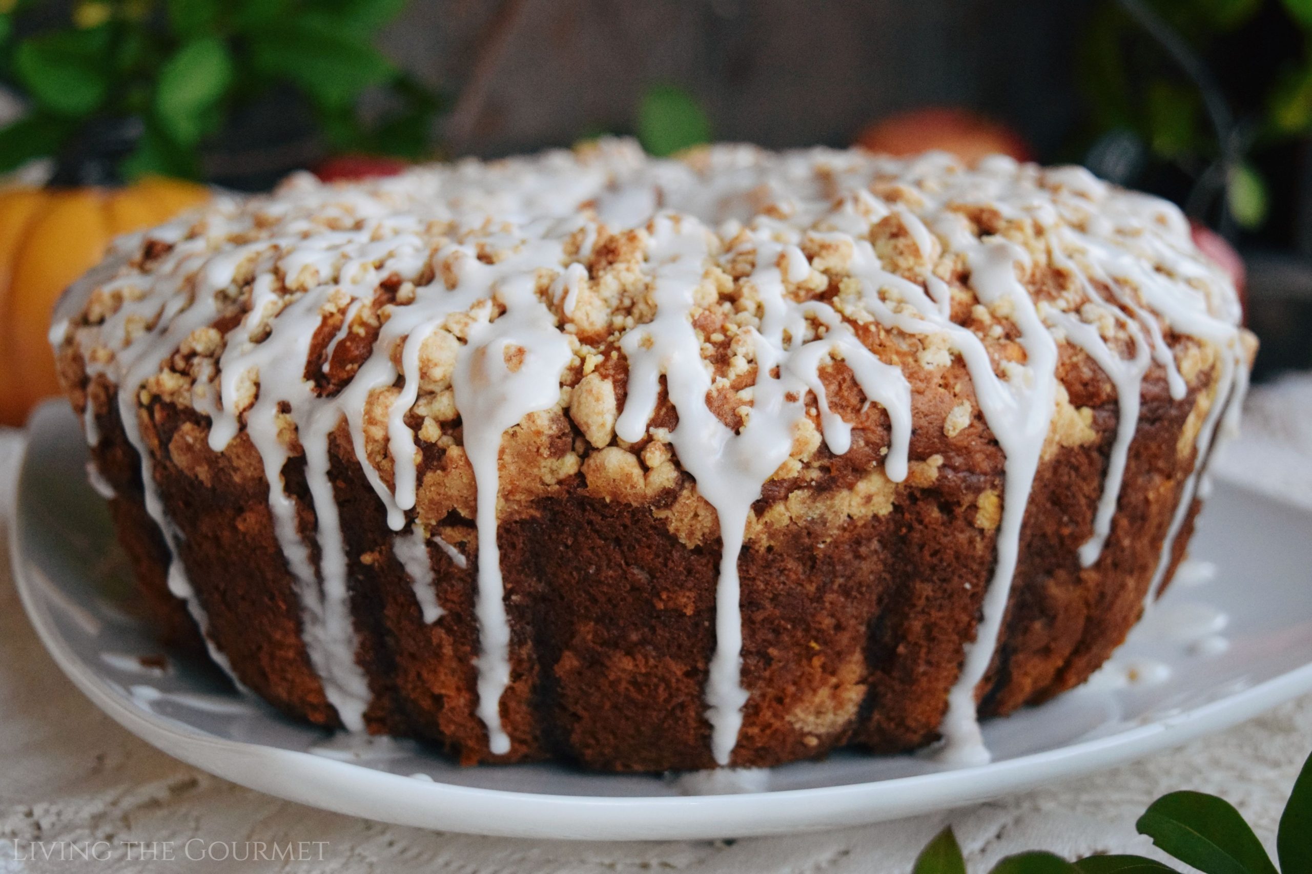 Apple Pumpkin Coffee Cake Living The Gourmet