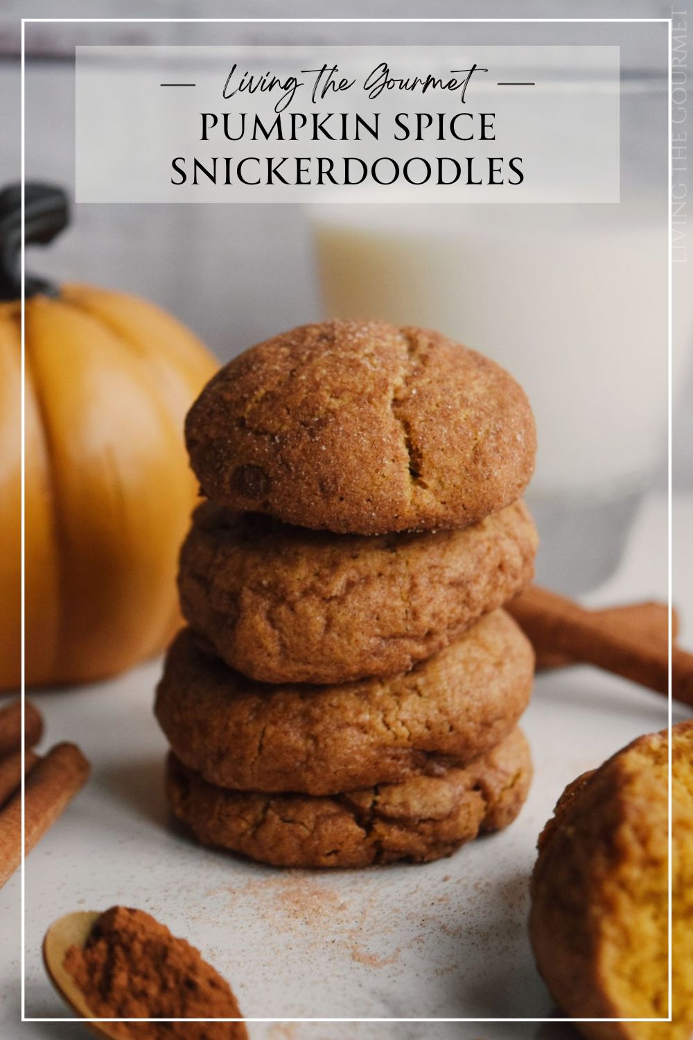 Pumpkin Spice Snickerdoodles