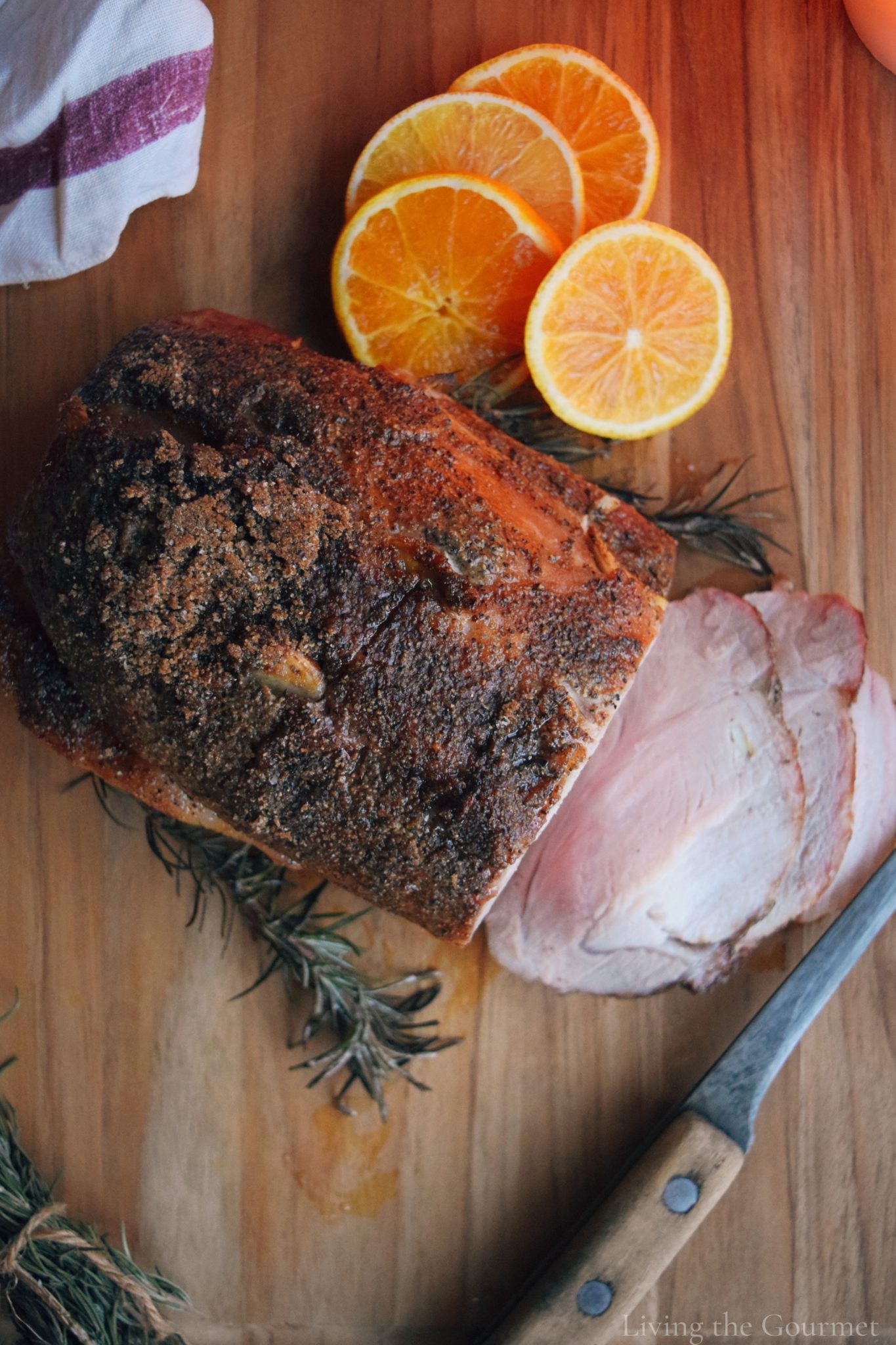 Brown Sugar & Ginger Spiced Pork Roast - Living The Gourmet