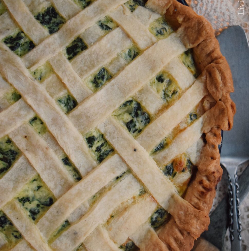 Italian Spinach Pie Living The Gourmet