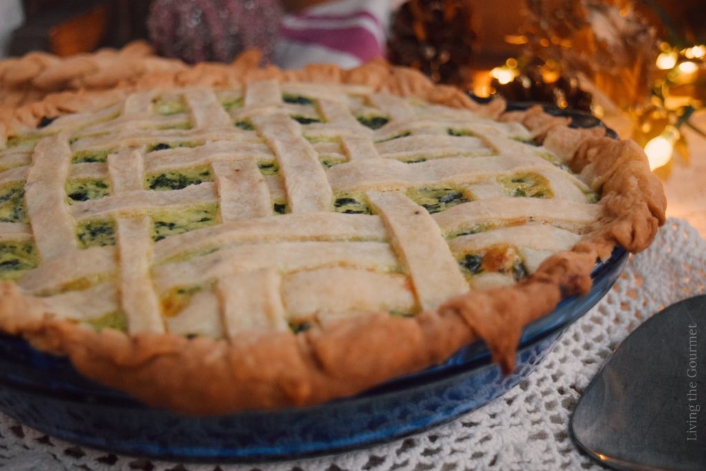 Italian Spinach Pie - Living The Gourmet