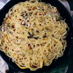 Fennel & Spaghetti with Toasted Almonds
