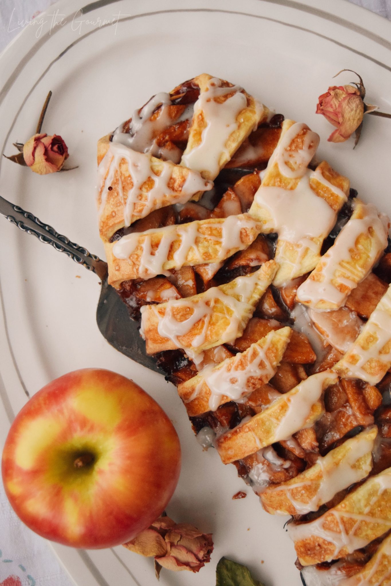 Apple Danish With Homemade Puff Pastry Living The Gourmet