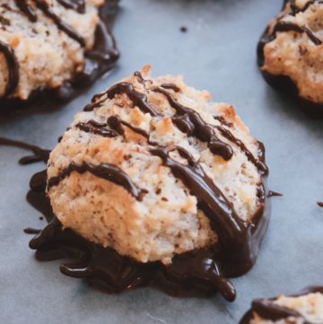 Coconut Almond Macaroons - Living The Gourmet
