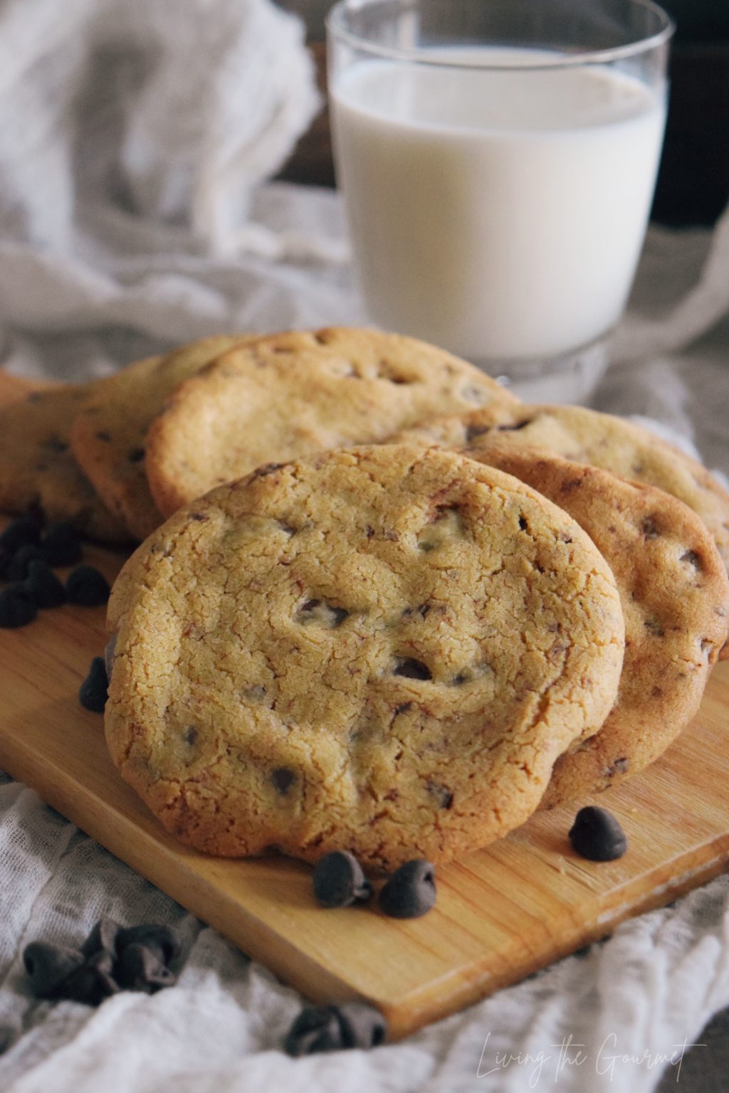 Layered Chocolate Chip Cookies - Living The Gourmet