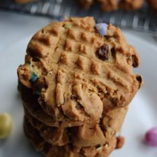 Peanut Butter M&M Cookies - Mae's Menu