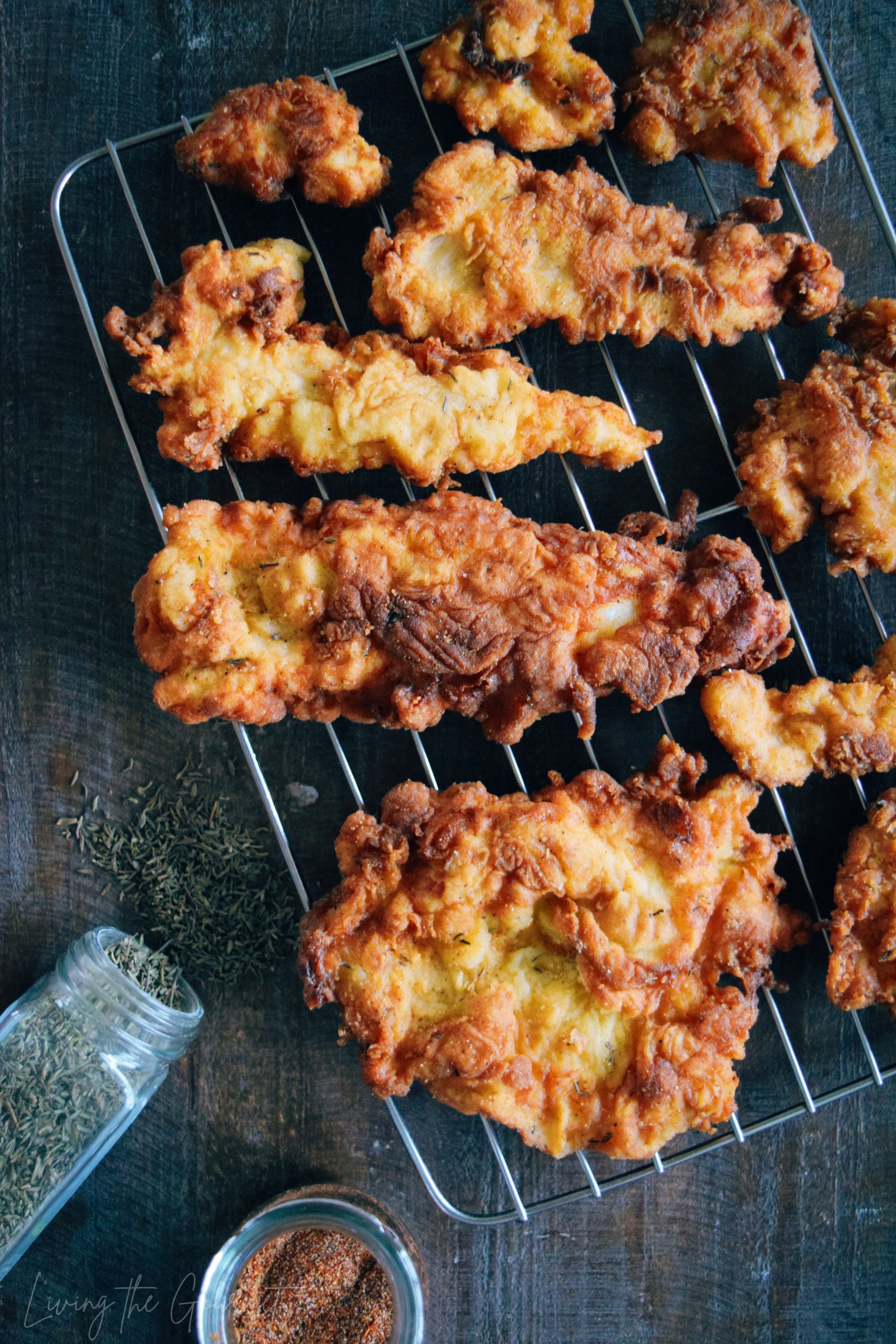 Cajun Fried Chicken - Living The Gourmet