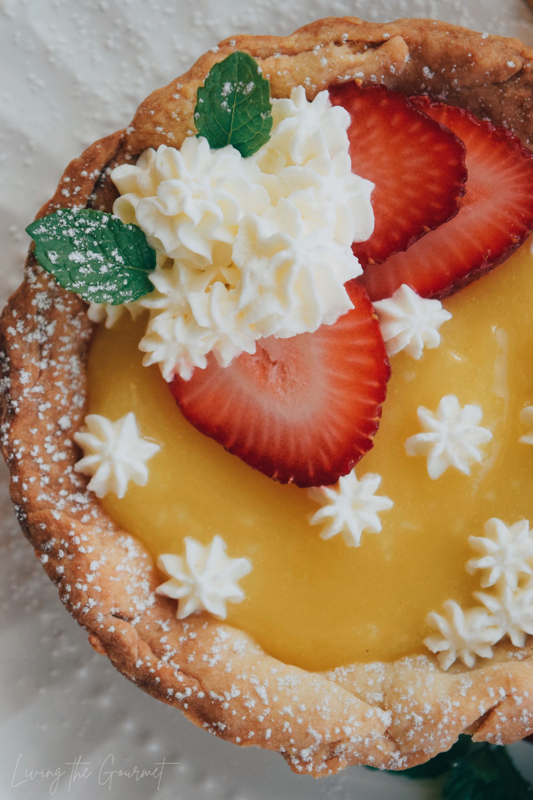 passover lemon curd tart