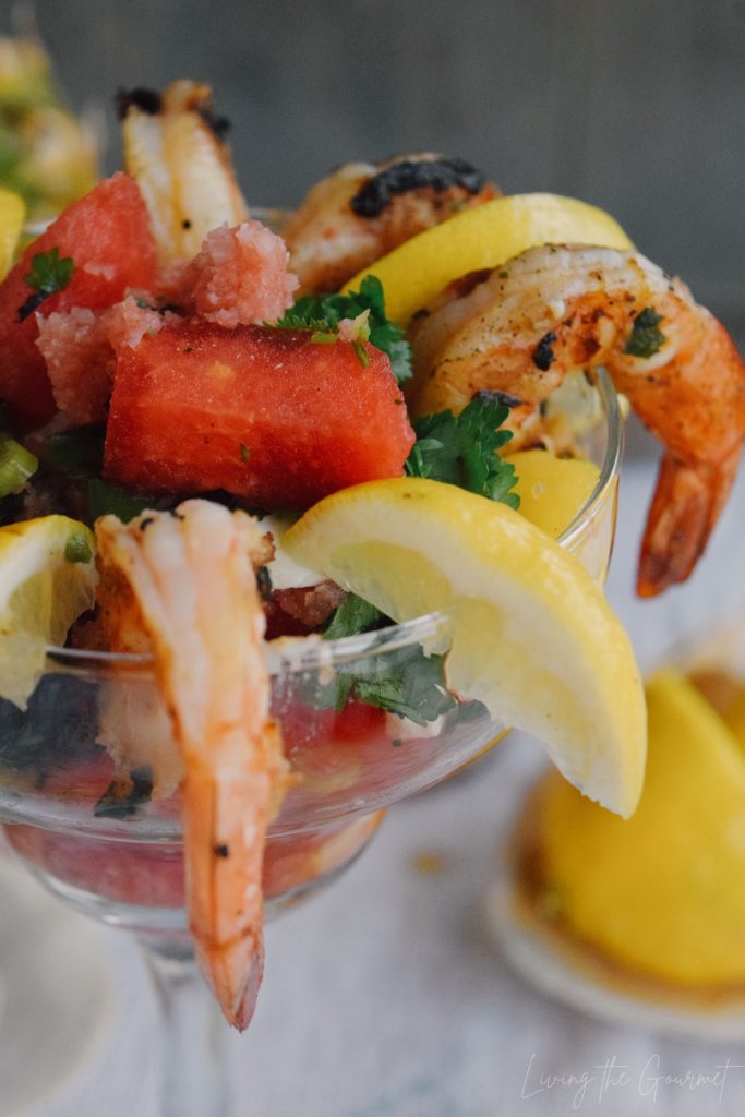 Salsa Shrimp Cocktails Living The Gourmet