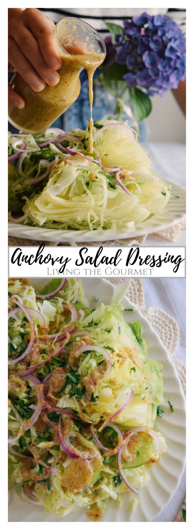Anchovy Salad Dressing - Living The Gourmet