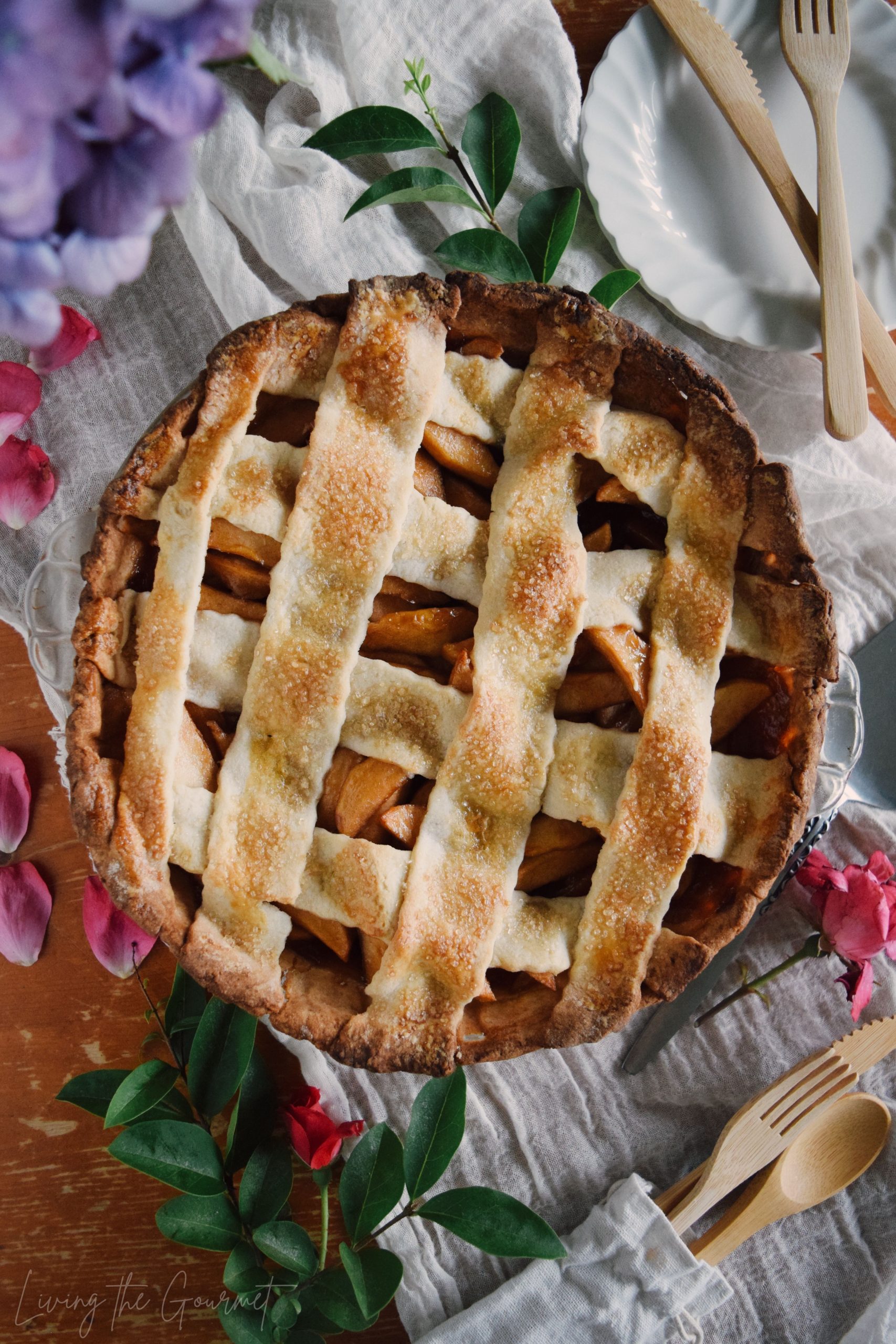 gourmet traveller apple pie