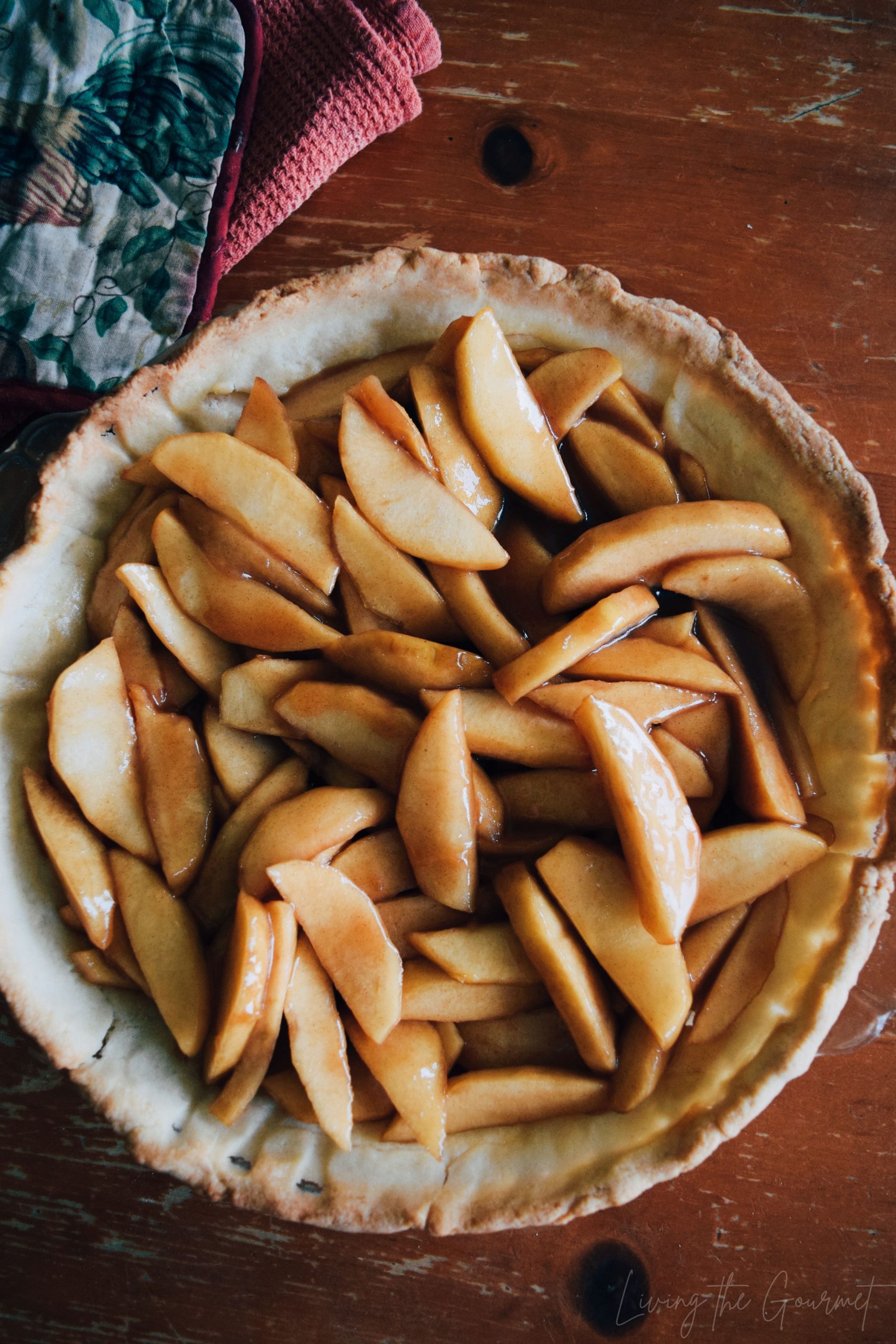 gourmet traveller apple pie