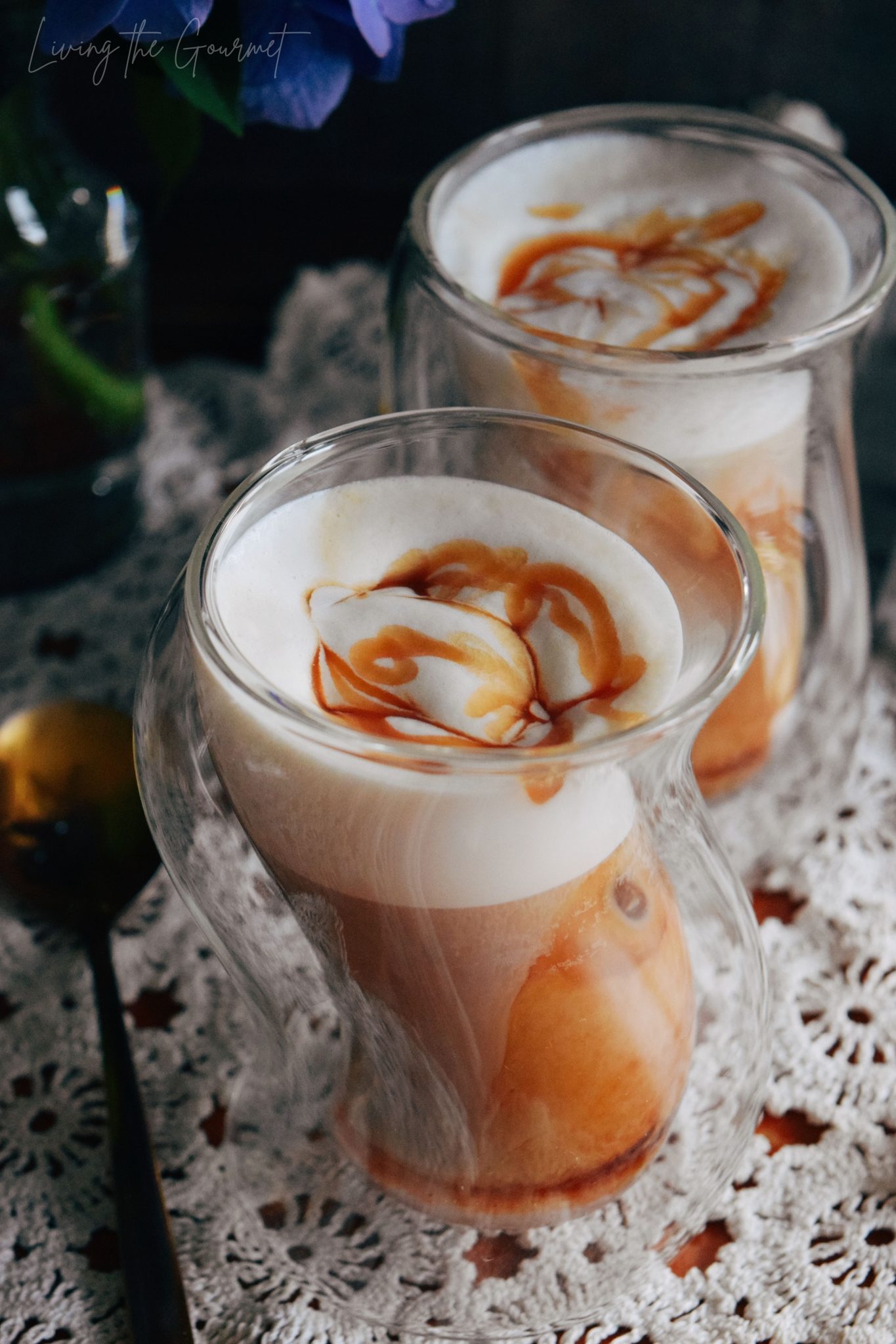 Almond Caramel Macchiato - Living The Gourmet