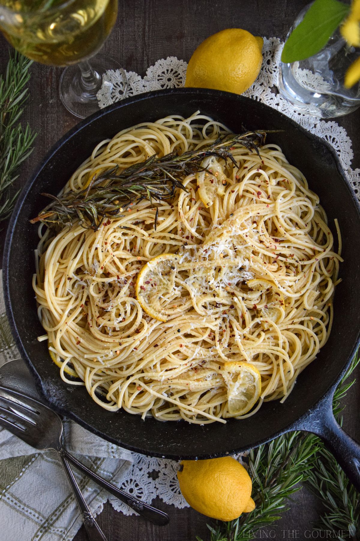 Rosemary Butter Pasta