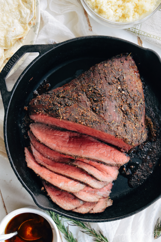 Slow Cooker Roast Beef with Rosemary and Garlic - Slow Cooker Gourmet