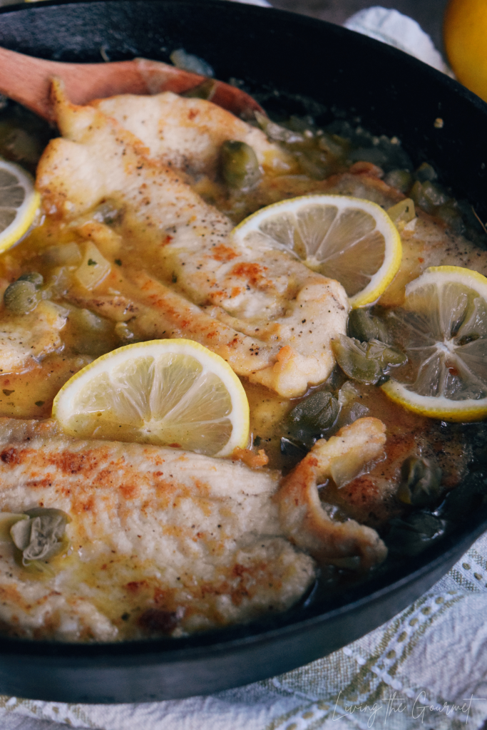 Chicken Piccata - Living The Gourmet