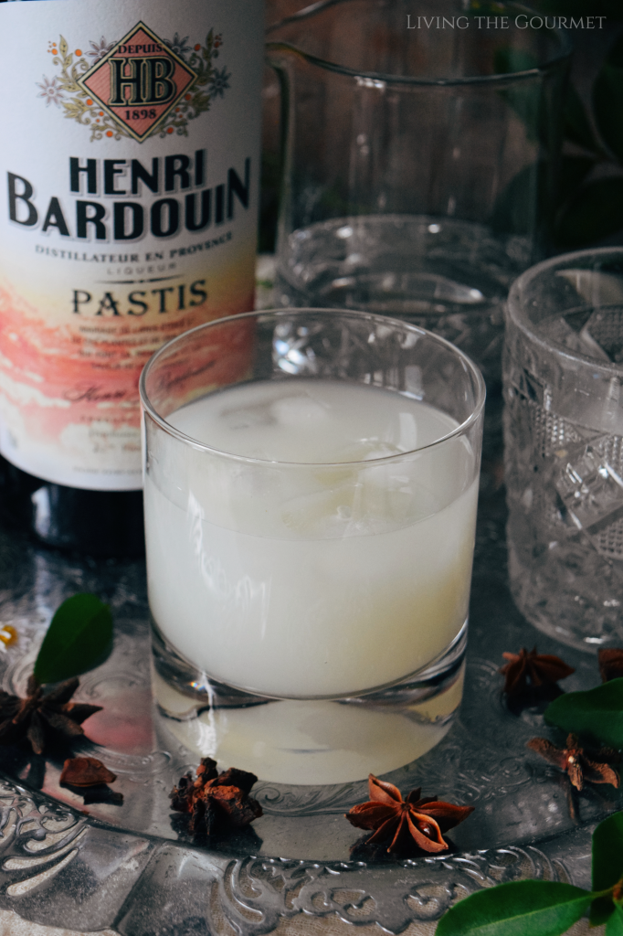 Etiquette du Pastis Bleu Janot - Odanak