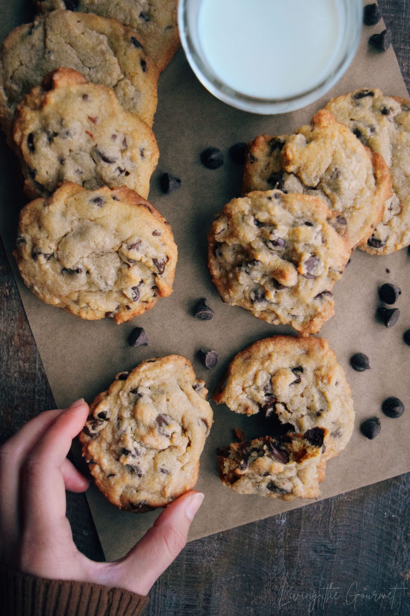Best Ever Chocolate Chip Cookies Living The Gourmet