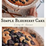 Simple Blueberry Cake