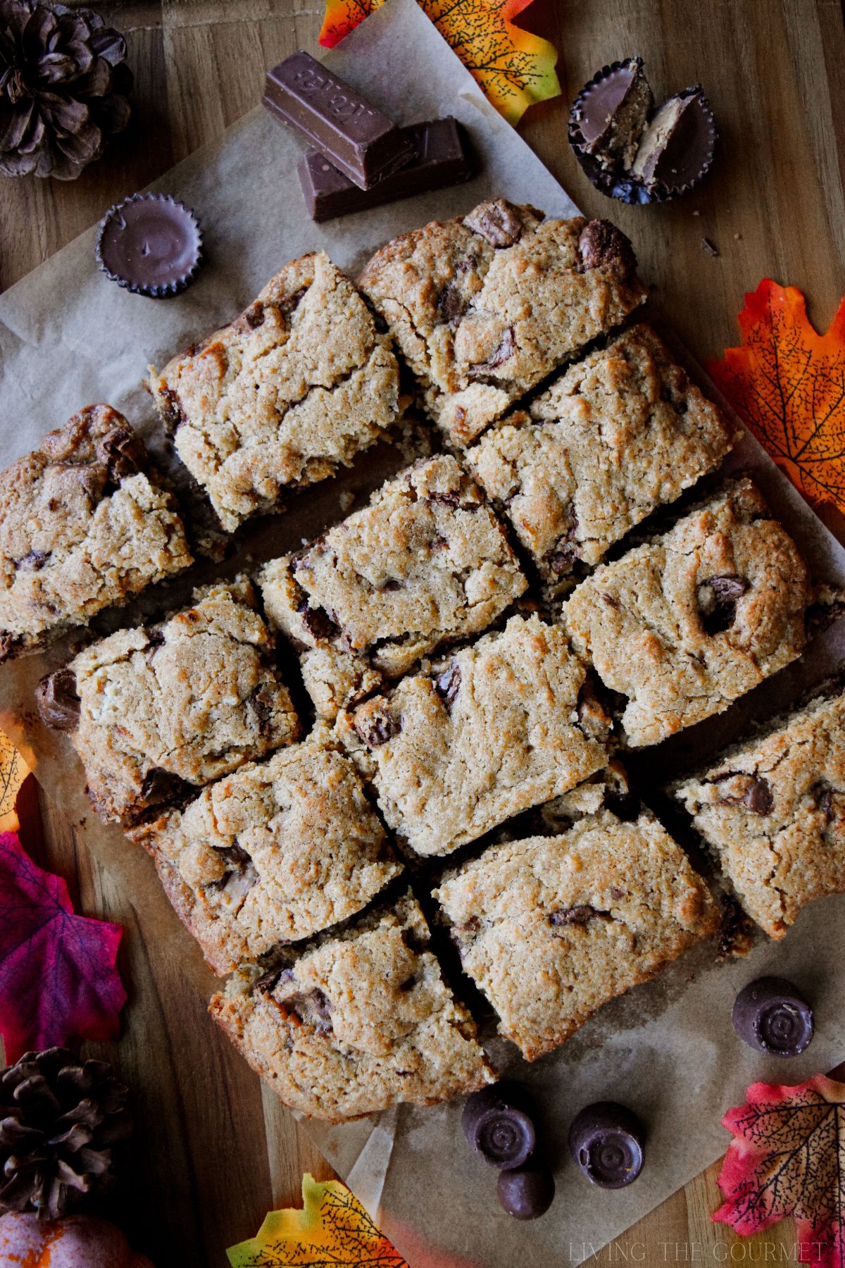 Candy Bar Blondies