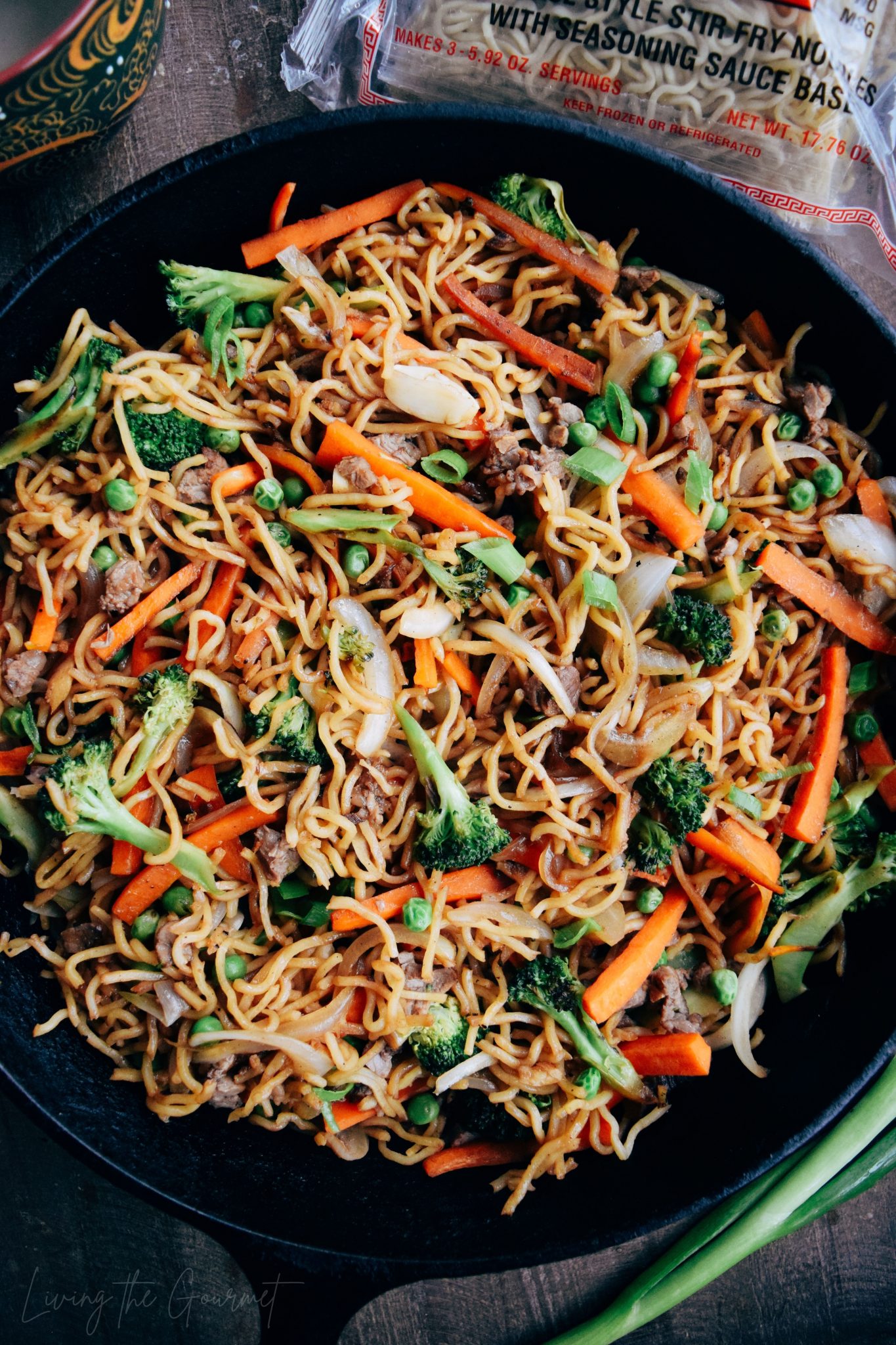 Soba Noodle Stir Fry - Living The Gourmet