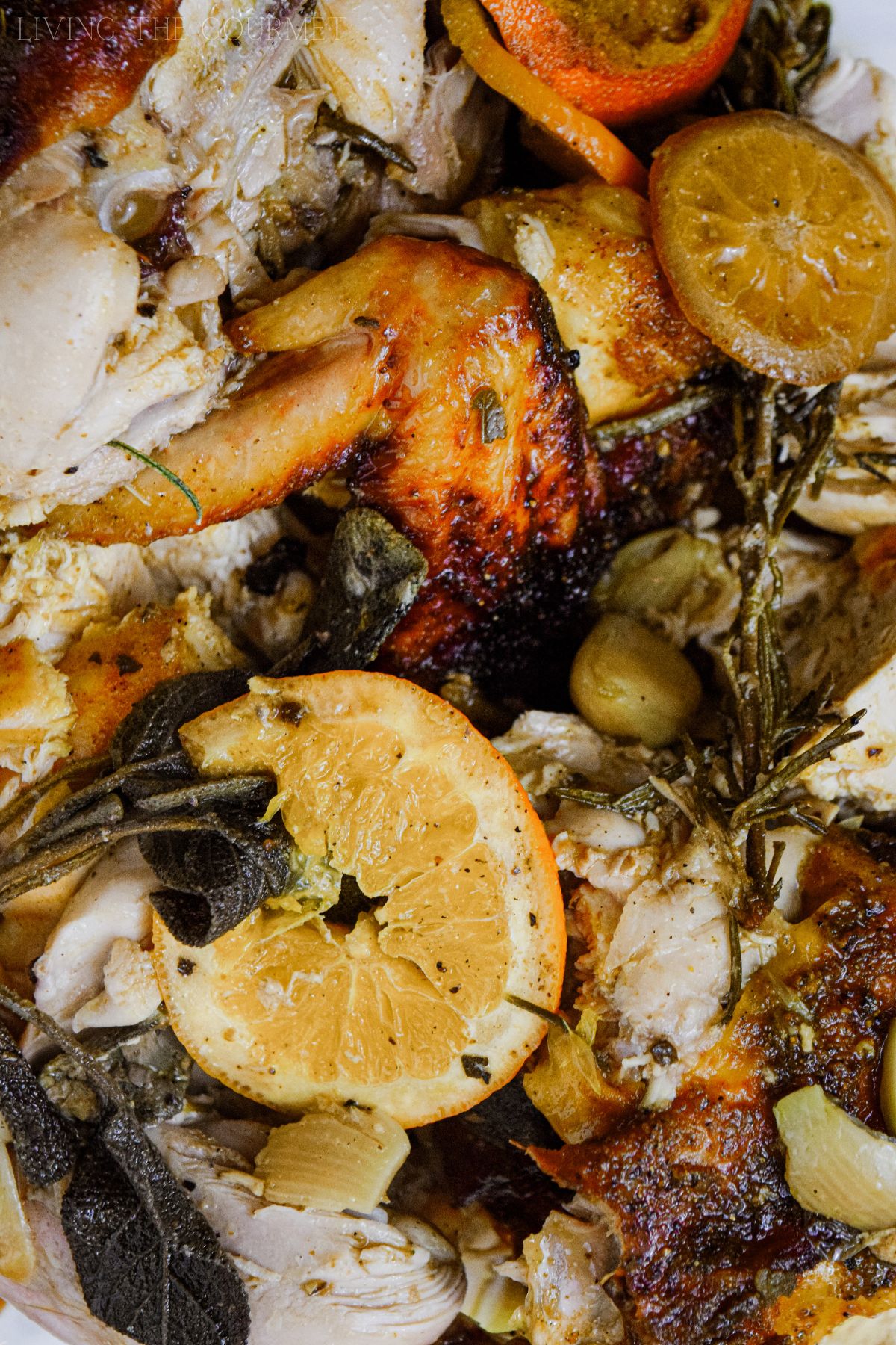 Winter Herbed Roast Chicken