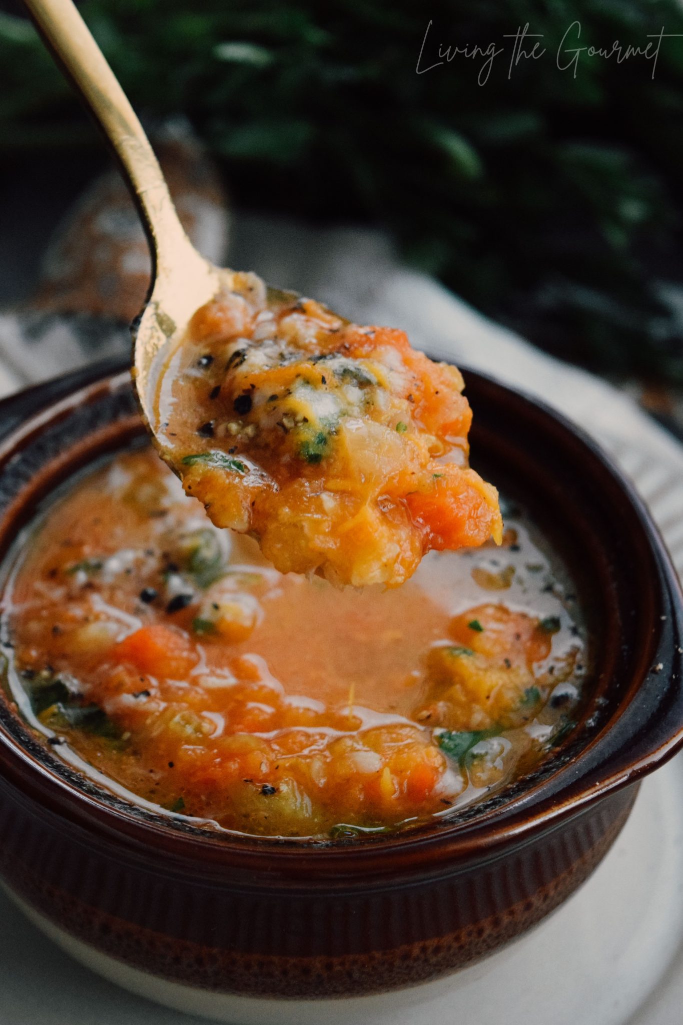 Simple Sweet Potato and Carrot Soup Recipe (Easy) Living The Gourmet