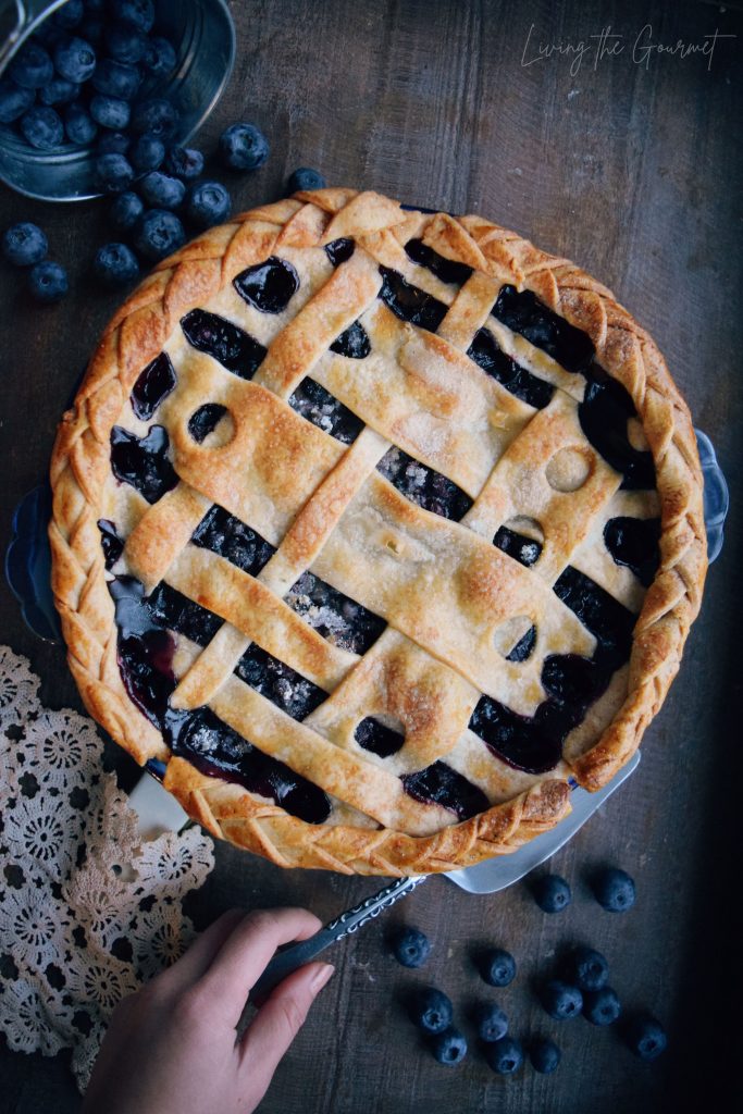 Fresh Blueberry Pie