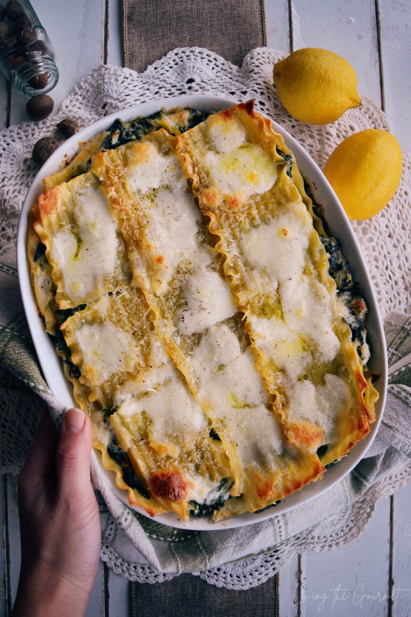 Spinach & Feta Lasagna Living The Gourmet