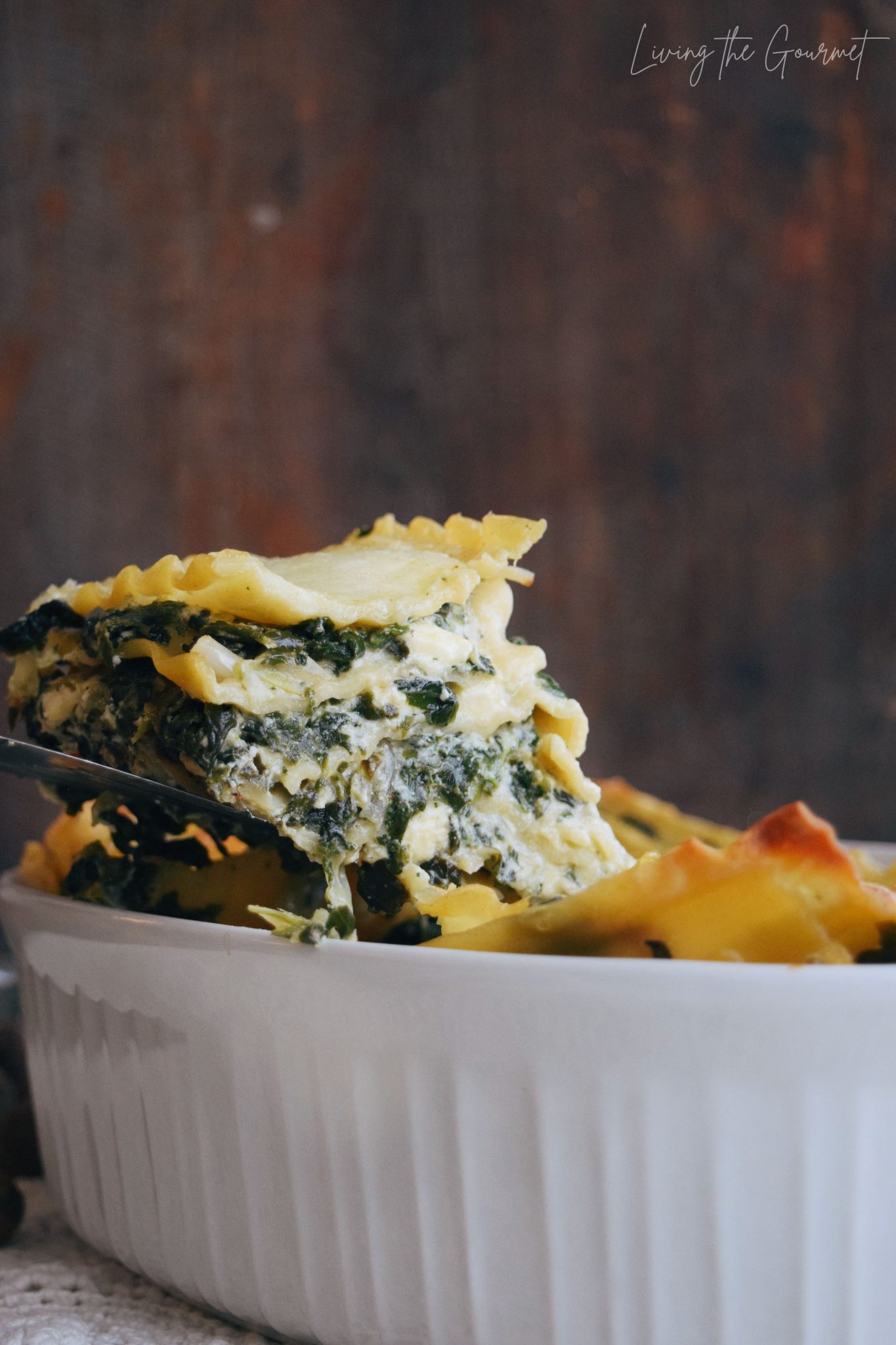 Spinach & Feta Lasagna Living The Gourmet