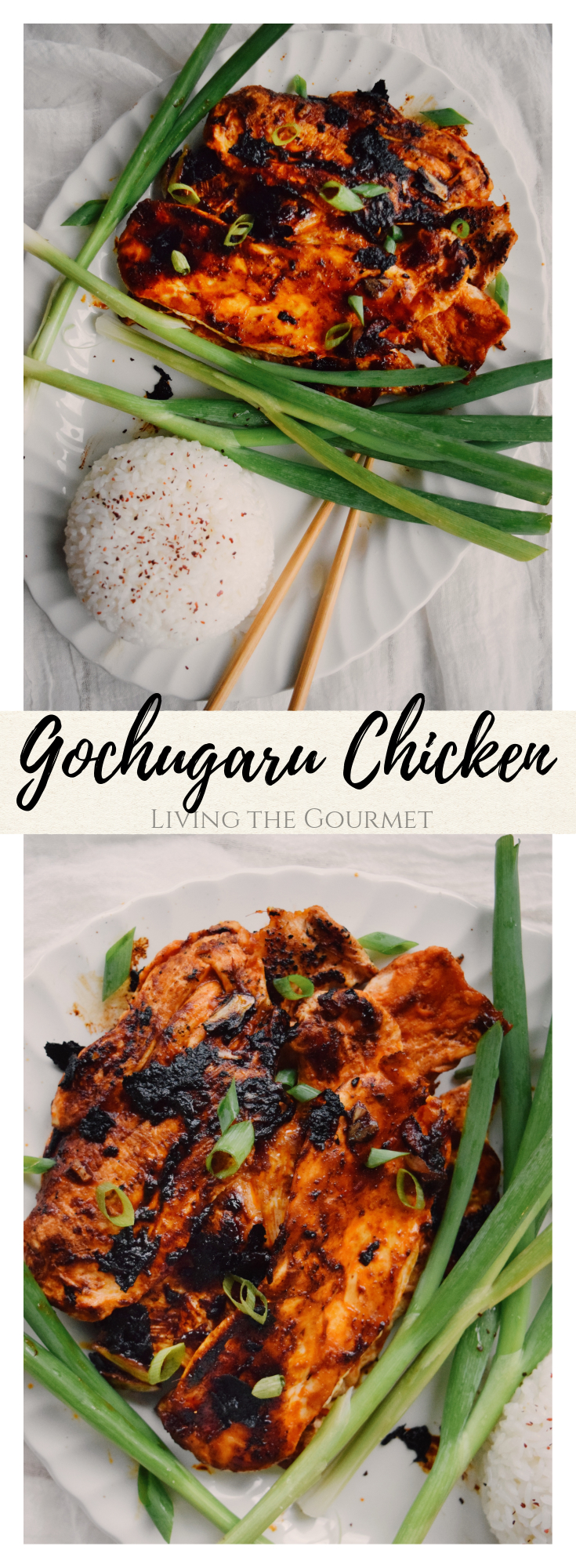 Grilled Gochugaru Chicken - Living The Gourmet