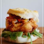 Chicken Fried Pork Rib Biscuits
