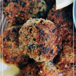 Spinach and Chickpea Falafel