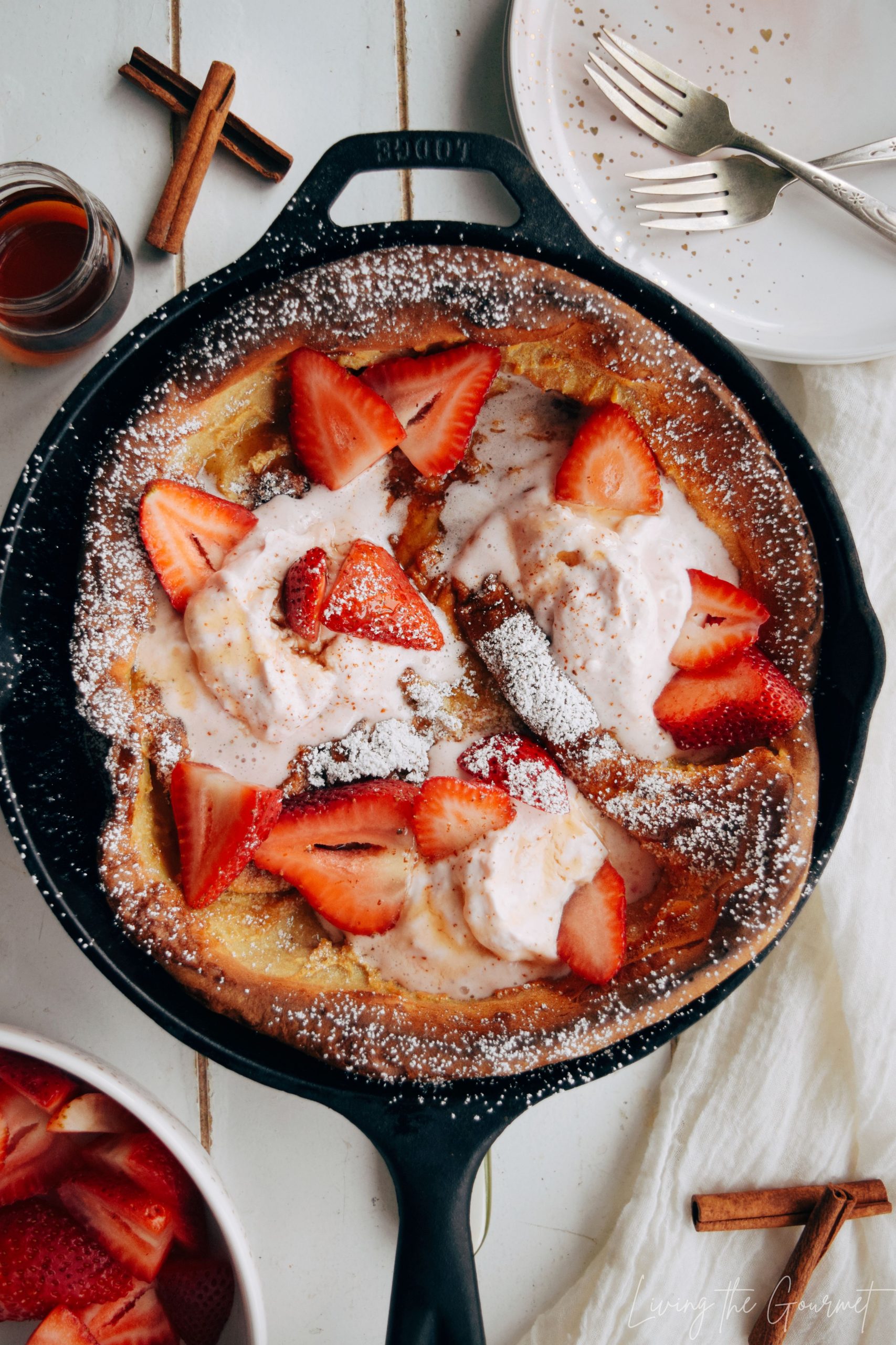 Air Fryer Dutch Baby - Craving Tasty