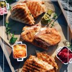 Grilled Chicken Paninis with Fermented Veggies