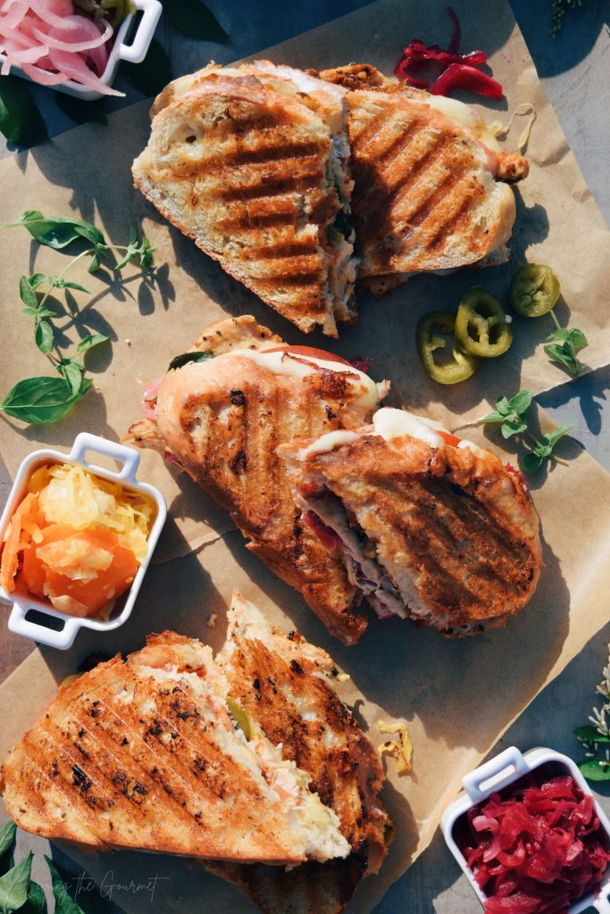 Grilled Chicken Paninis Living The Gourmet