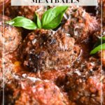 Basil and Garlic Meatballs