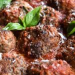 Basil and Garlic Meatballs