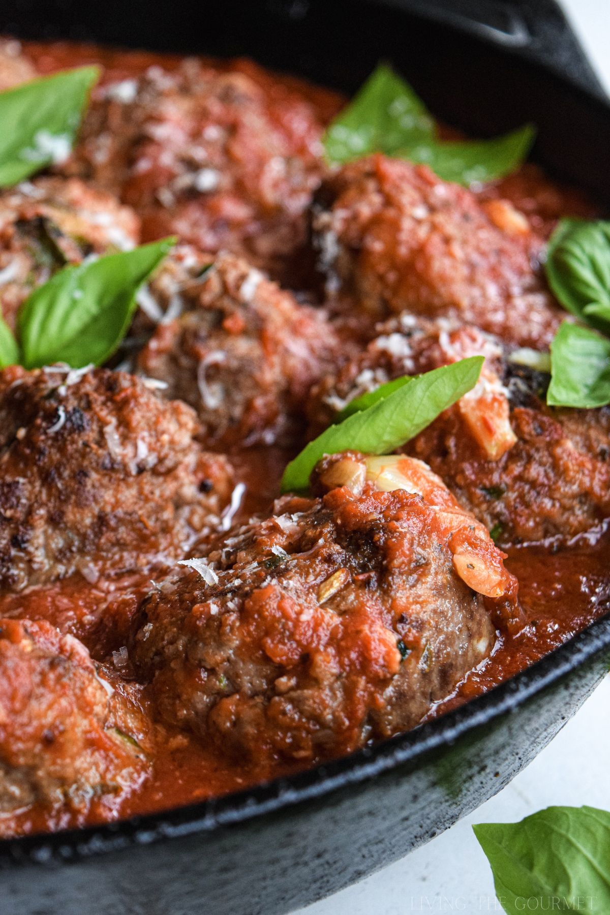 Basil and Garlic Meatballs