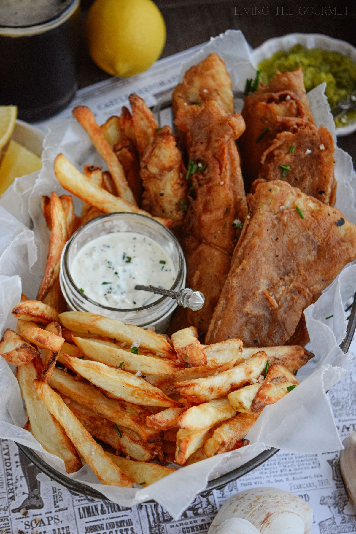 Best Crispy Beer Battered Fish and Chips Recipe