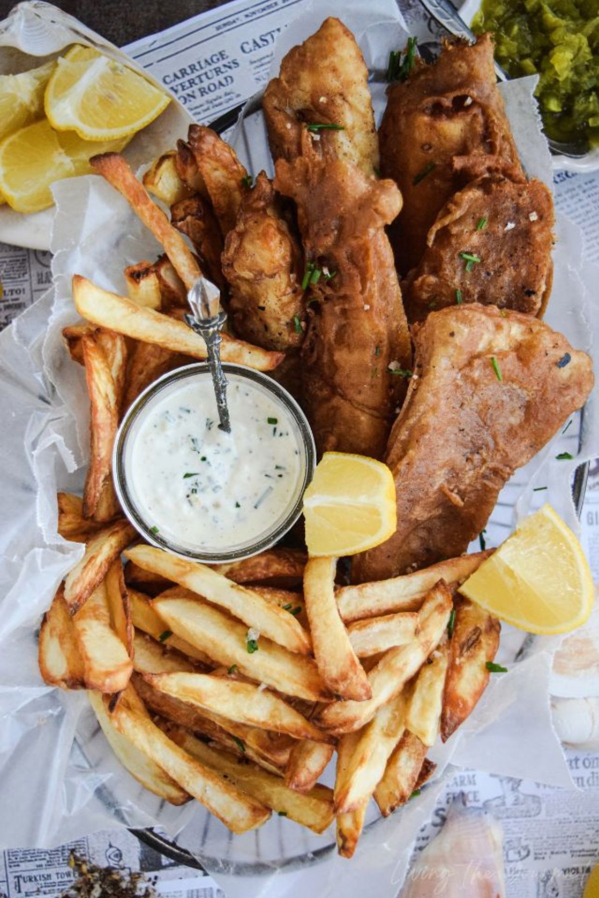 Best Crispy Beer Battered Fish and Chips Recipe