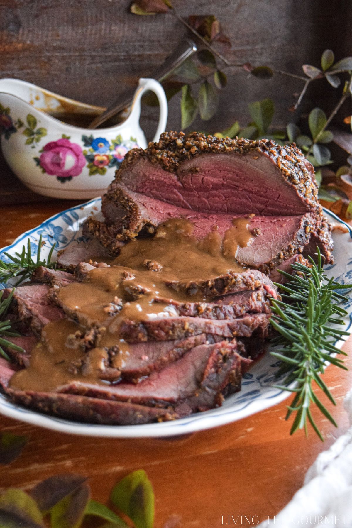 Herb Crusted Beef Round Roast