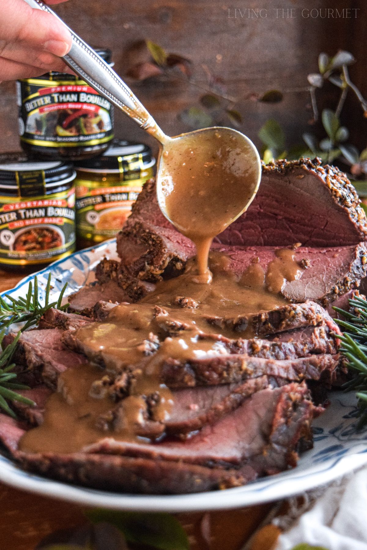 Herb Crusted Beef Round Roast