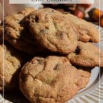 Pumpkin Spice Chocolate Chip Cookies